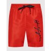 tommy hilfiger plavecke sortky medium um0um02299 cervena regular fit (4)