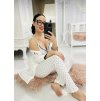 Pyžamový set biela
