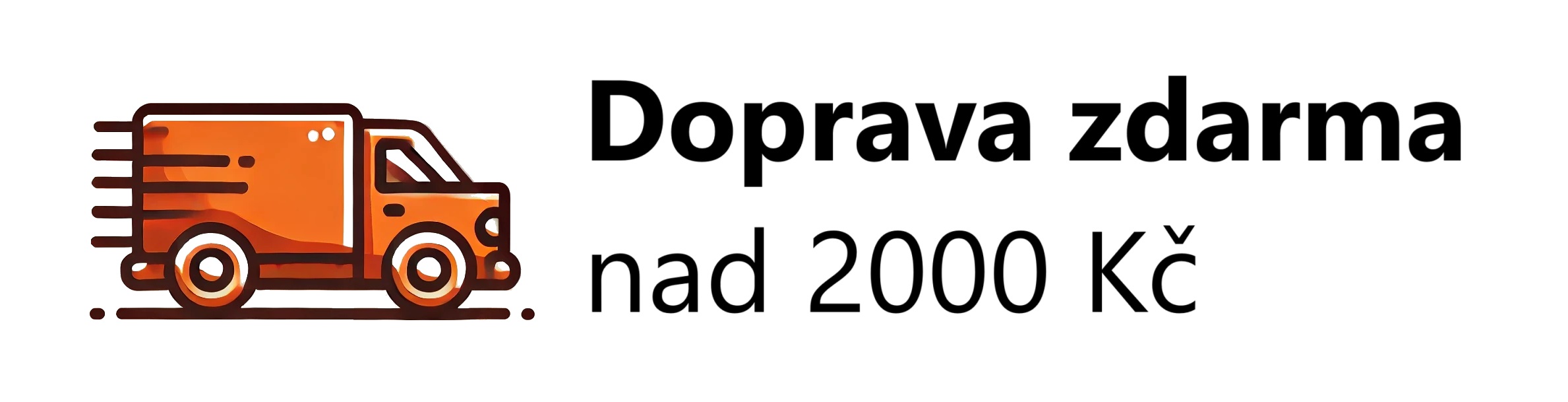 Doprava ZDARMA nad 2000 Kč