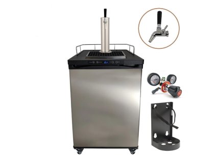 KL15080 kegerator series x kegland lednice na sudy piva 1 kohout intertap kegbox.4 redukcni ventil