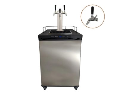 KL15080 kegerator series x kegland lednice na sudy piva 3 kohout intertap kegbox.4