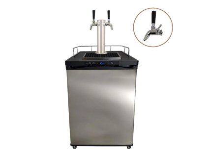 KL15080 kegerator series x kegland lednice na sudy piva 2 kohout intertap kegbox.4