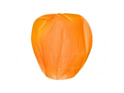 Lampion štěstí oranžový