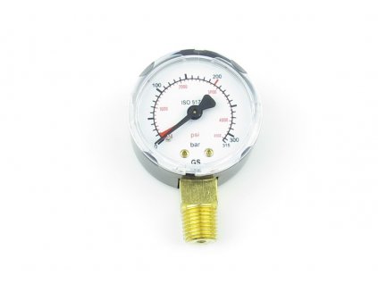 RED01158 manometr tlak v lahvi GCE 0 315 bar pro redukcni ventil
