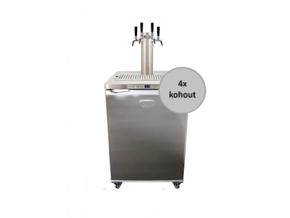 Kegland kegerator nerez 4x kohout