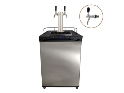 kegerator series x kegland lednice na sudy piva 2 kohout chrom kegbox.4