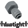 HB KL06903 kl06903 duotight 8mm push in to 5 8 bsp for tap shank or keg coupler