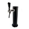 B00479 vycepni stojan cerny 1x kohout bronz kegerator