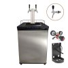 kegerator series x kegland lednice na sudy piva 2 kohout chrom redukcni ventil