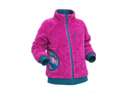 chlupatá mikina, ostružinová, avatar