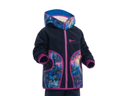 softshellová bunda, černá, avatar, polobok