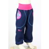 softshellové kalhoty pro holčičky, tm. modré, pestré pruhy Velikost 92 5619 49 935