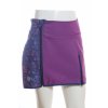 softshellová sukně, fialová + fialové mandaly, polobok