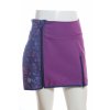softshellová sukně, fialová + fialové mandaly, polobok