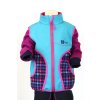 softshellová vesta pro holčičky, tyrkysová + kostičky Velikost 86/92 7352 51 2027