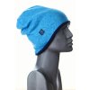 zimní svetrová čepice pro ženy, kr. modrá + tm. modrá Velikost L 5796 47 1013