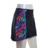 softshellová sukně, černá + grafity, bok