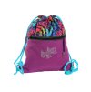 sportovní vak, taška, grafity + fialová2