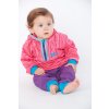 softshellové kalhoty, fialové, tyrkys lemy Velikost 86/92 3979 53 93