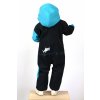 softshellová kombinéza, kluci, černá + tyrkys, ryby Velikost 98/104 5948 50 1142