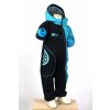 softshellová kombinéza, kluci, černá + tyrkys, ryby Velikost 98/104 5948 51 1142