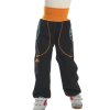 softshellové kalhoty, černé, dinopark
