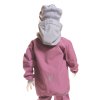 softshellová bunda pro holky, starorůžová, šedá, Home by Zuz