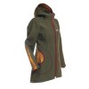 dámský softshellový kabát, khaki, Ala Klimt, bok1