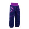 dívčí softshellové kalhoty, fialové, zahrada