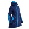 dámský sofshellový kabát, modrý, modré květy, bok.png
