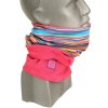 multifunkční nákrčník, pestré pruhy + růžová