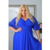 Dlhé dámske spoločenské šaty pre moletky Vanes kráľovské modré