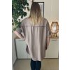 Predĺžená oversize košeľa na gombíky pre moletky Simone fango