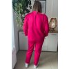 Pohodlná dámska plus size súprava Malera cyklaménová