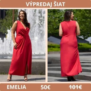 ✨ Elegantné dlhé šaty EMELIA ✨ 50€ https://www.bajahuc.sk/vyhladavanie/?string=Emelia+ #plussizefashion #plussize...