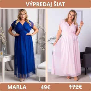 ✨ Dlhé tylové šaty MARLA ✨ 49€ https://www.bajahuc.sk/vyhladavanie/?string=Marla #plussizefashion #plussize #plussizeslovakia