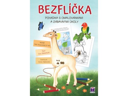 Knihy radosti Bezlíčka obalka nahled_knížka s omalovánkami