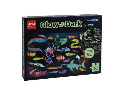 Puzzle svítící ve tmě Oceán_Apli Kids