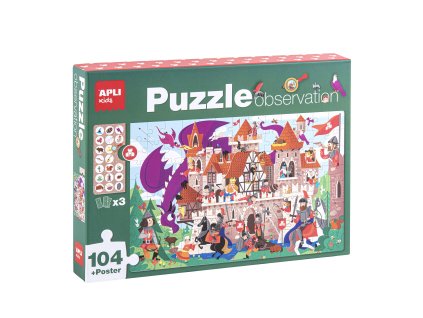 Postřehové puzzle Hrad_Apli Kids