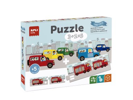 Dopravní prostředky puzzle_Apli Kids
