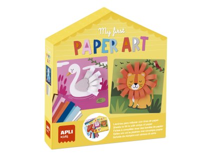 Moje první papírové umělecké dílo_Apli Kids