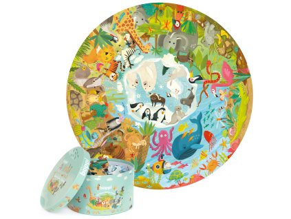 Puzzle Animals Around the World Main