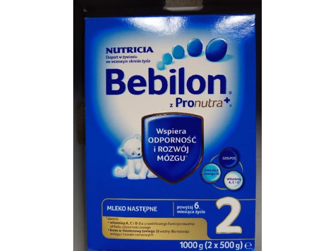 Kojenecké mléko Bebilon (český Nutrilon)