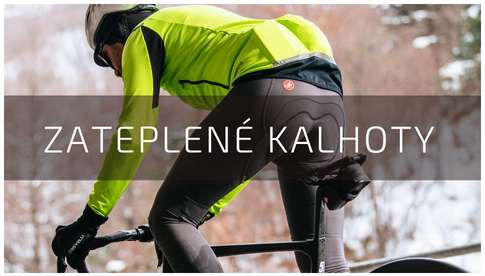 Zateplené cyklistické kalhoty z kolekce podzim/zima 2022