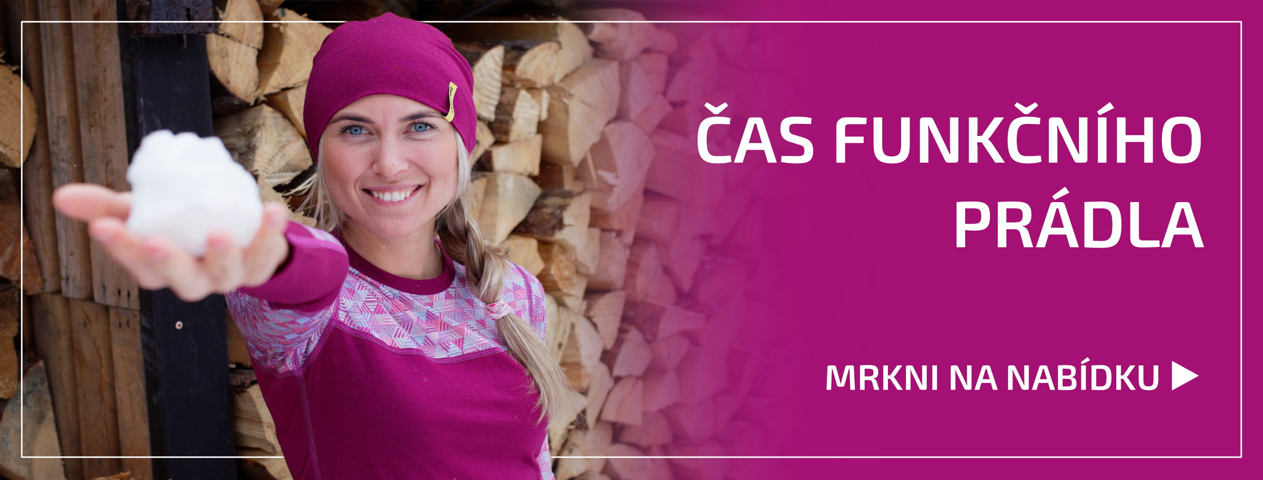 Nabídka funkčního prádla a doplňků pro muže a ženy