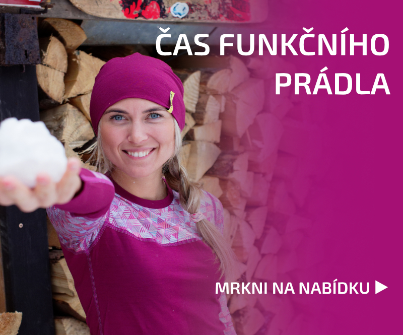 Nabídka funkčního prádla a doplňků pro muže a ženy
