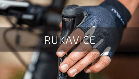 Cyklistické rukavice, krátké a dlouhoprsté