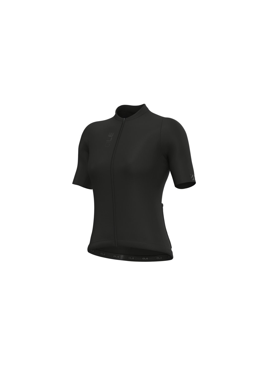 Dámský letní cyklistický dres ALÉ COLOR BLOCK PRAGMA, black