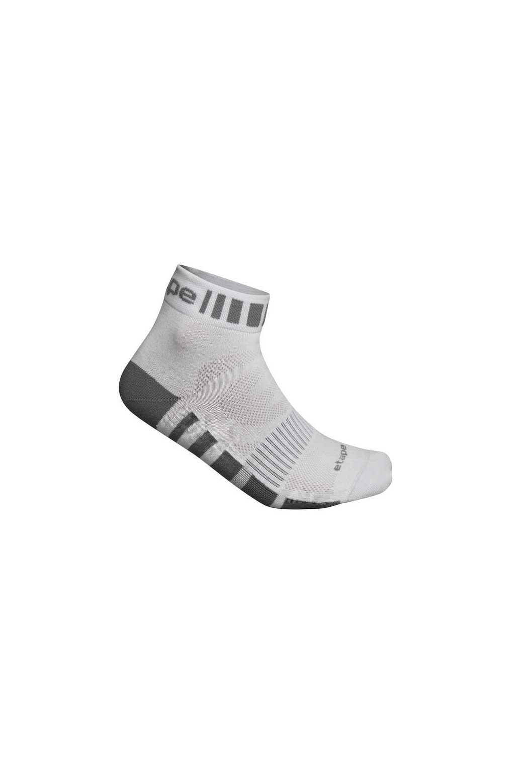 Etape - ponožky FEET, bílá/šedá