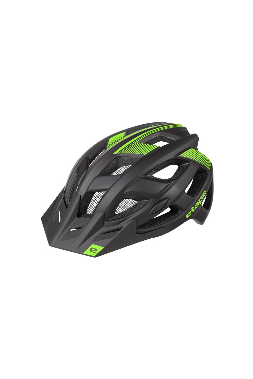 Etape – cyklistická přilba ESCAPE, černá|zelená mat